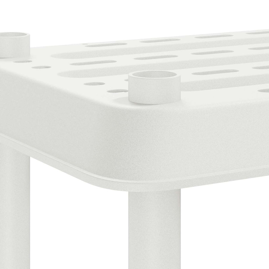 Plankenunit 3-laags 100 x 40 x 96 cm PP Wit