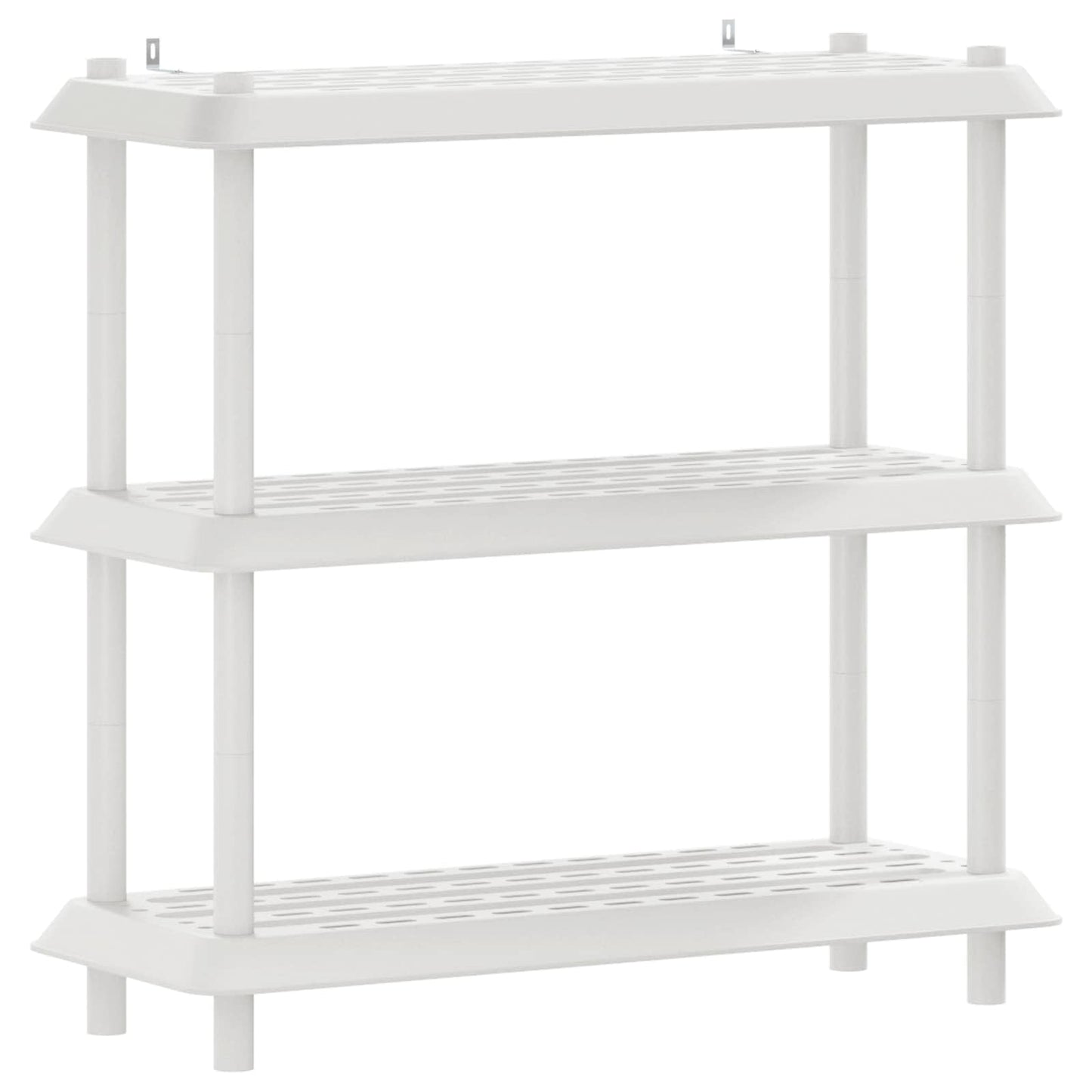 Plankenunit 3-laags 100 x 40 x 96 cm PP Wit