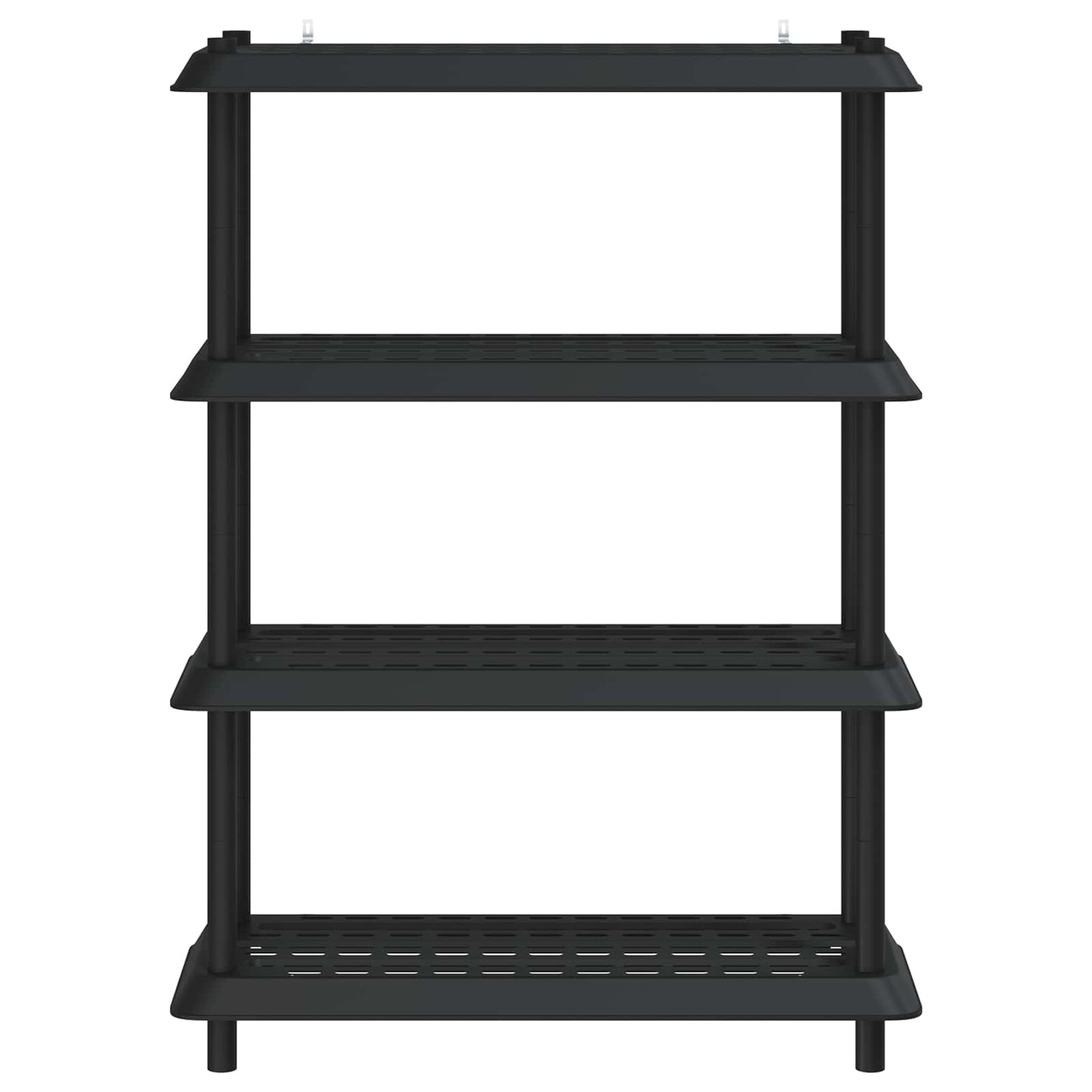 Plankenunit 4-laags 100 x 40 x 136,5 cm PP Antracietkleurig