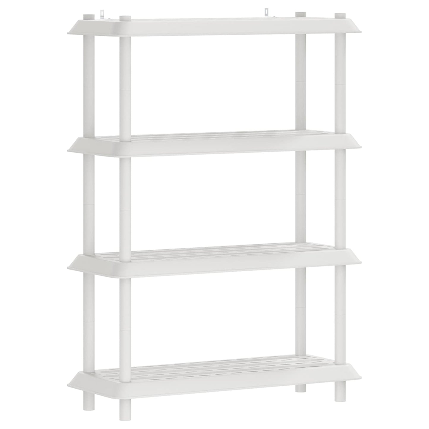Plankenunit 4-laags 100 x 40 x 136,5 cm PP Wit