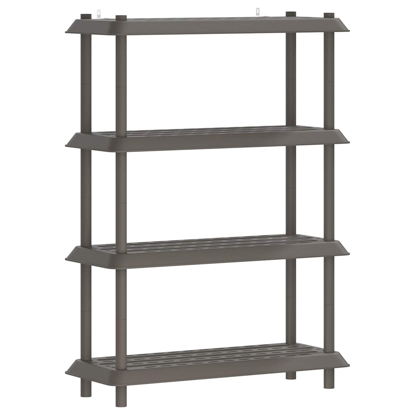 Plankenunit 4-laags 100 x 40 x 136,5 cm PP Lichtgrijs