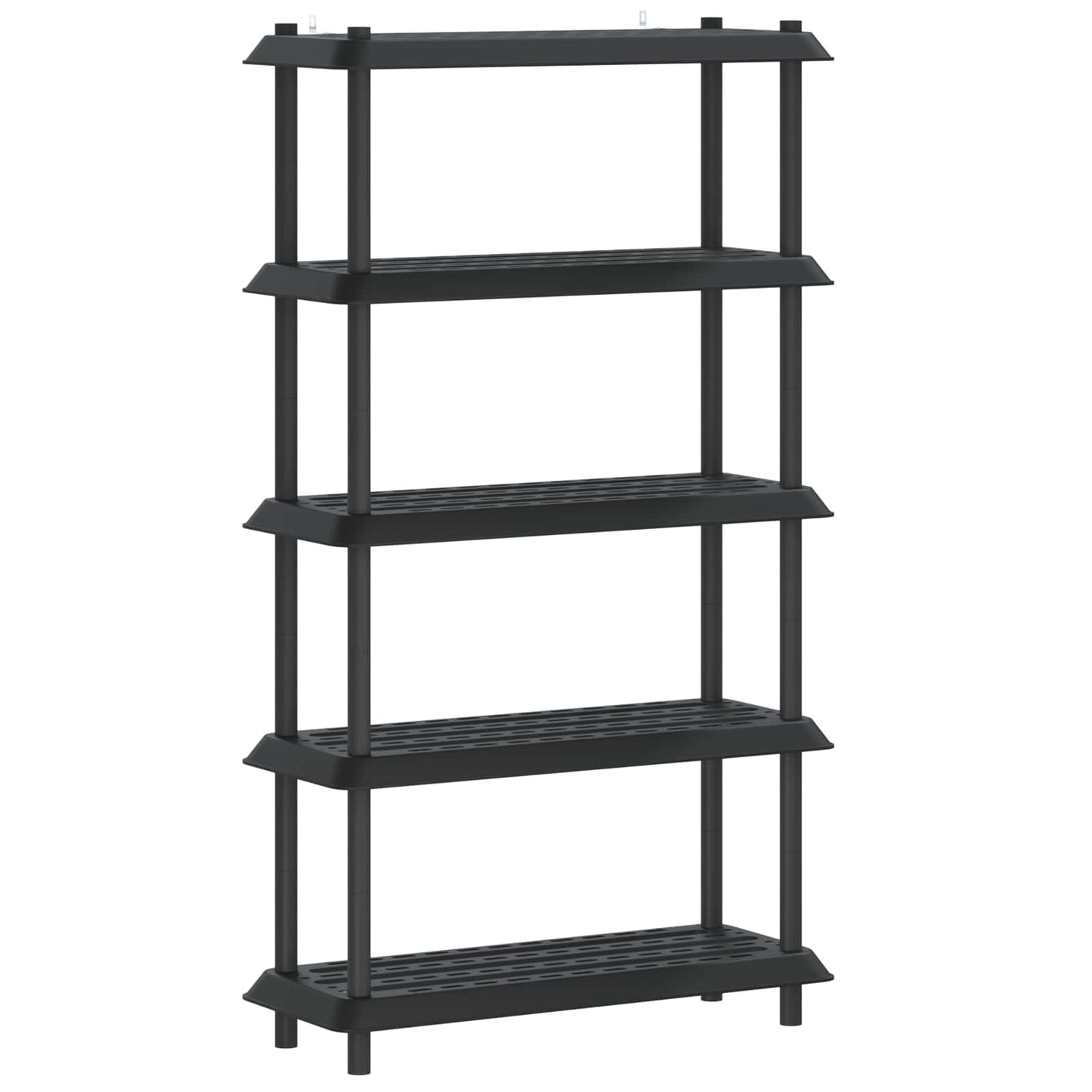 Plankenunit 5-laags 100 x 40 x 177 cm PP Antracietkleurig
