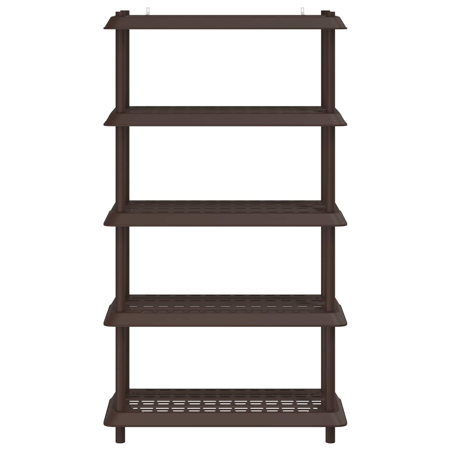 Plankenunit 5-laags 100 x 40 x 177 cm PP Bruin