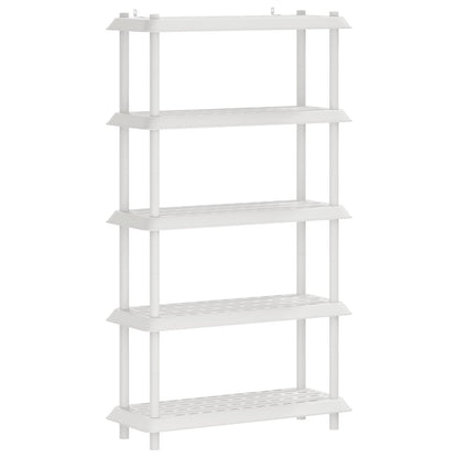 Plankenunit 5-laags 100 x 40 x 177 cm PP Wit