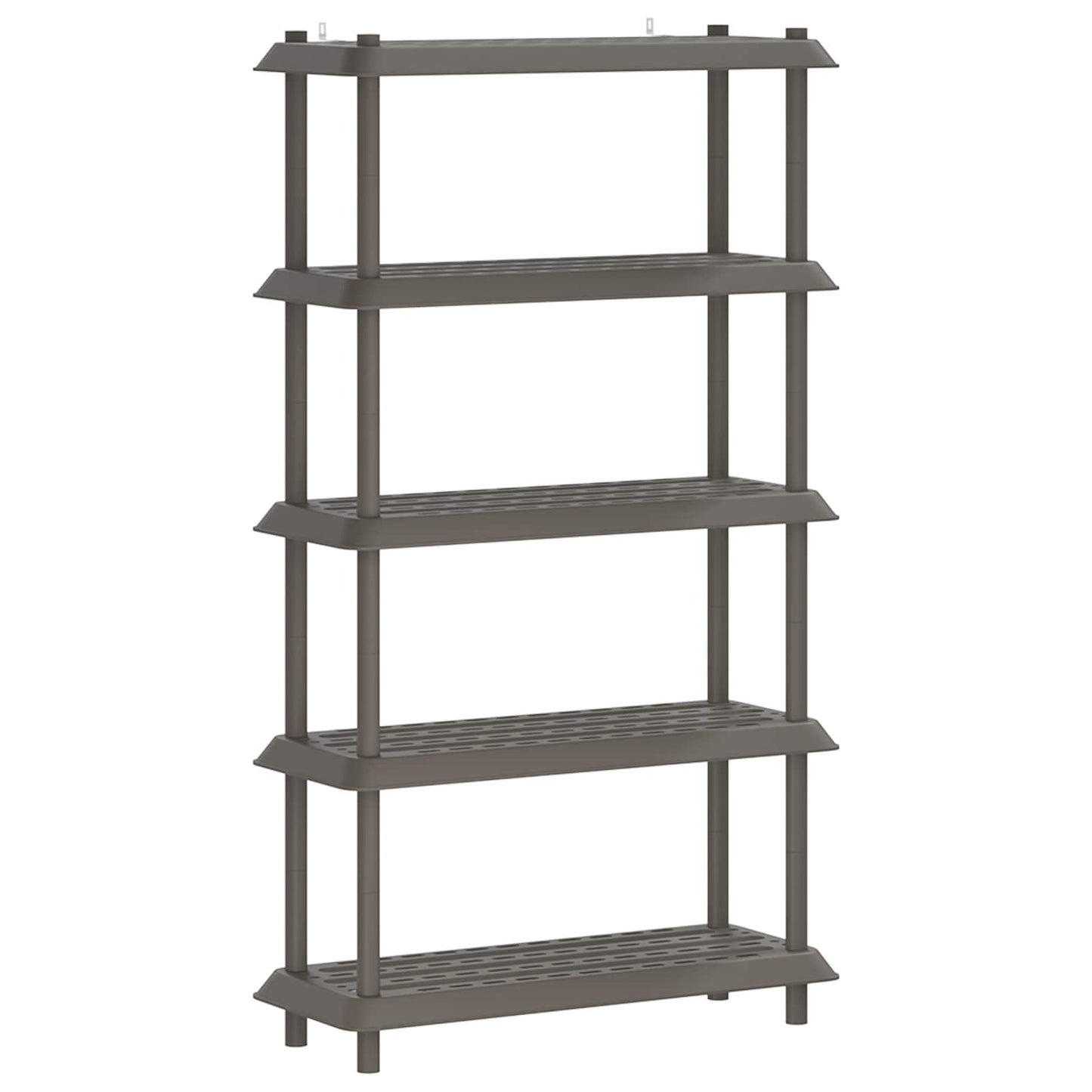 Plankenunit 5-laags 100 x 40 x 177 cm PP Lichtgrijs