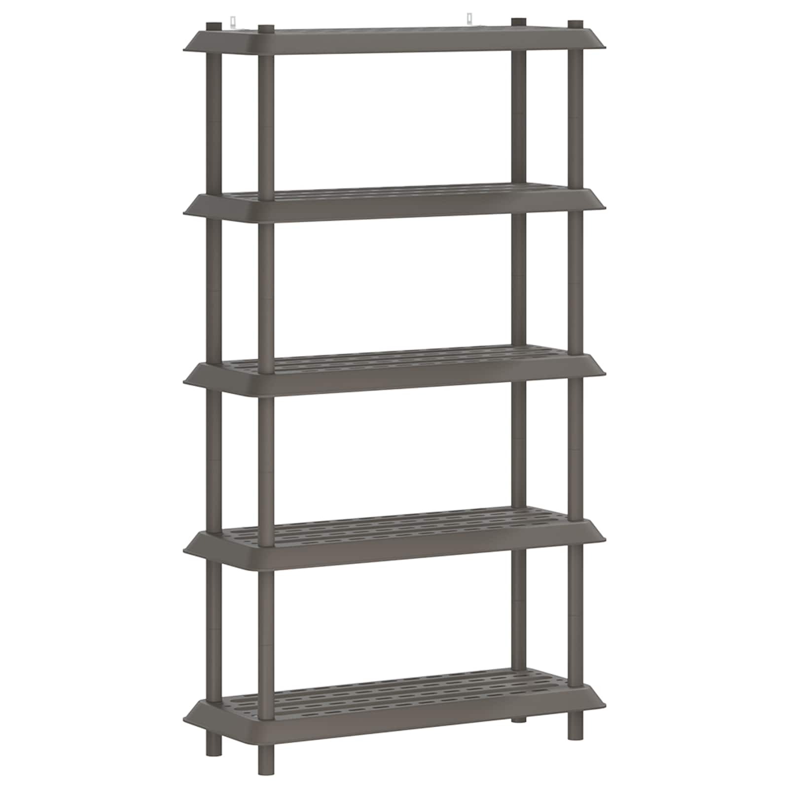 Plankenunit 5-laags 100 x 40 x 177 cm PP Lichtgrijs