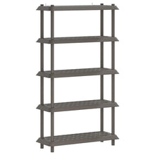 Plankenunit 5-laags 100 x 40 x 177 cm PP Lichtgrijs