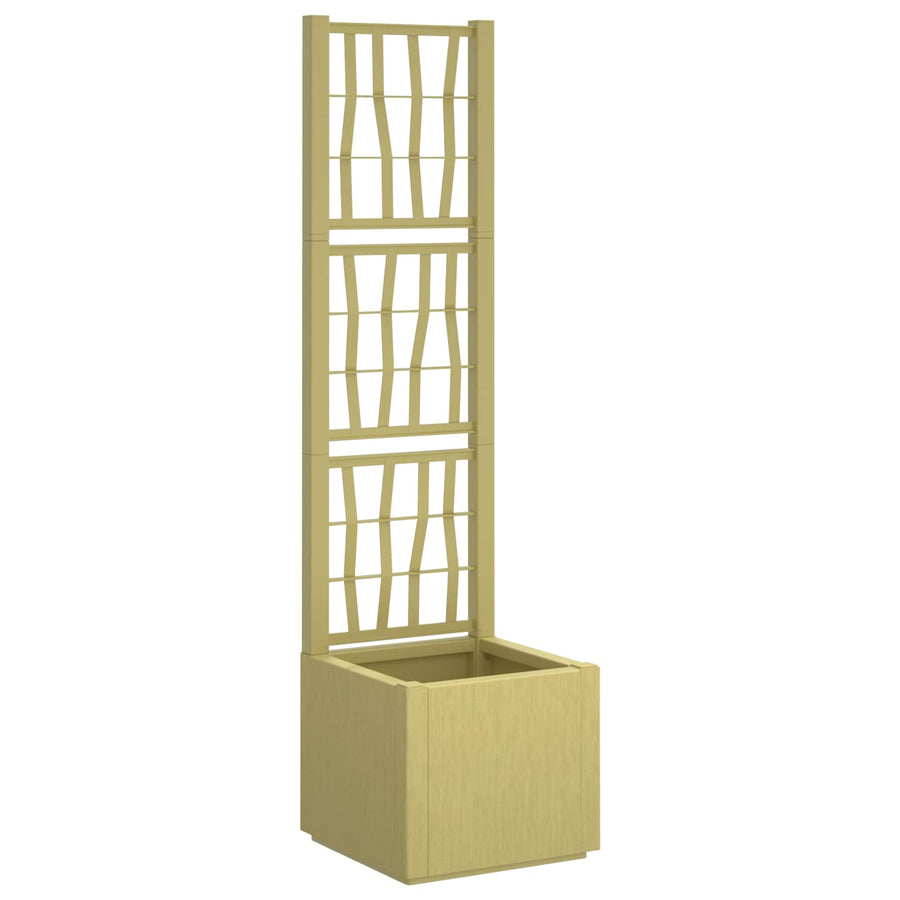 Tuindruppel met Trellis Groen 36 x 36 x 140 cm PP