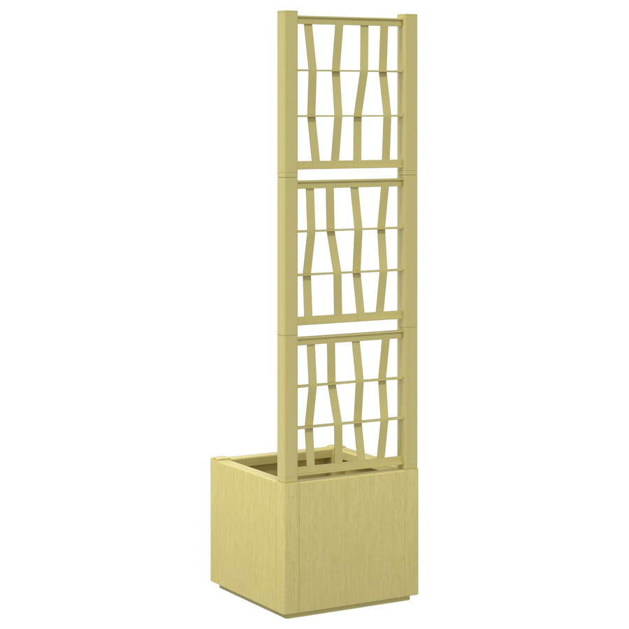 Tuindruppel met Trellis Groen 36 x 36 x 140 cm PP