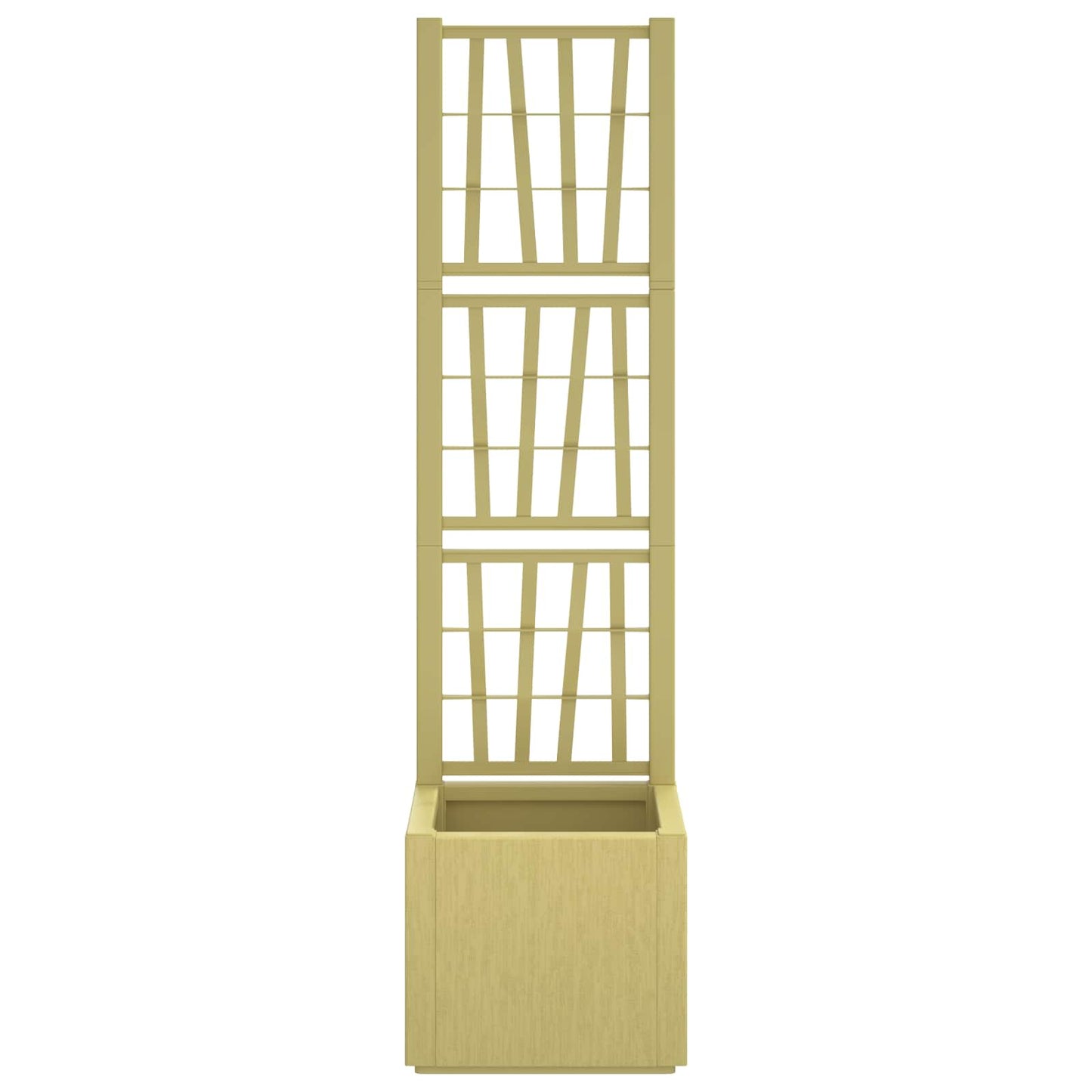 Tuindruppel met Trellis Groen 36 x 36 x 140 cm PP