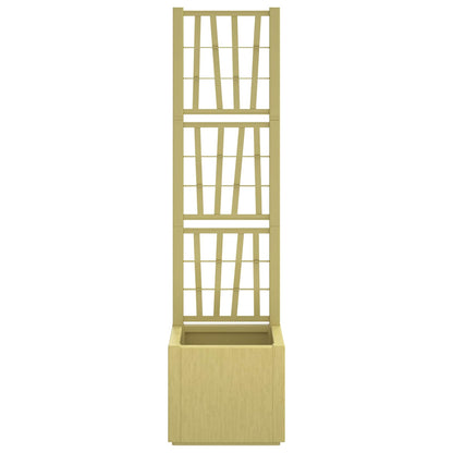 Tuindruppel met Trellis Groen 36 x 36 x 140 cm PP