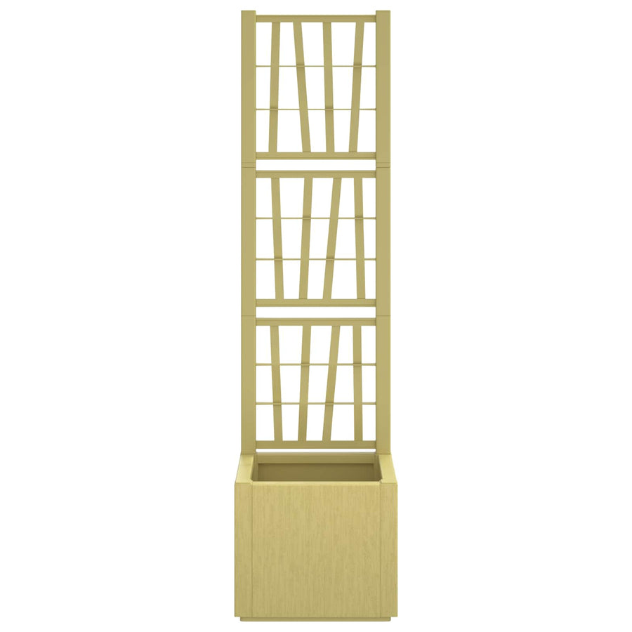 Tuindruppel met Trellis Groen 36 x 36 x 140 cm PP
