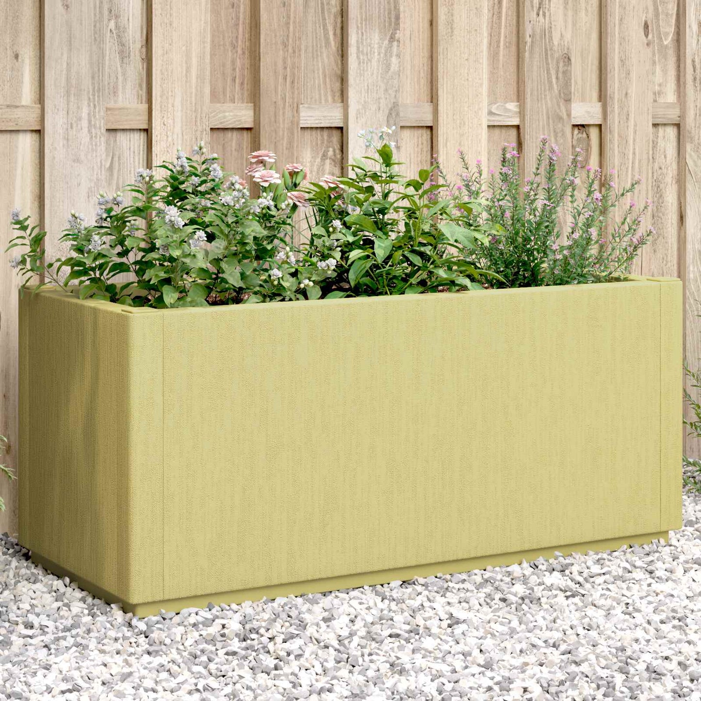 Tuinbloembak Groen 80 x 36 x 35 cm Polypropyleen
