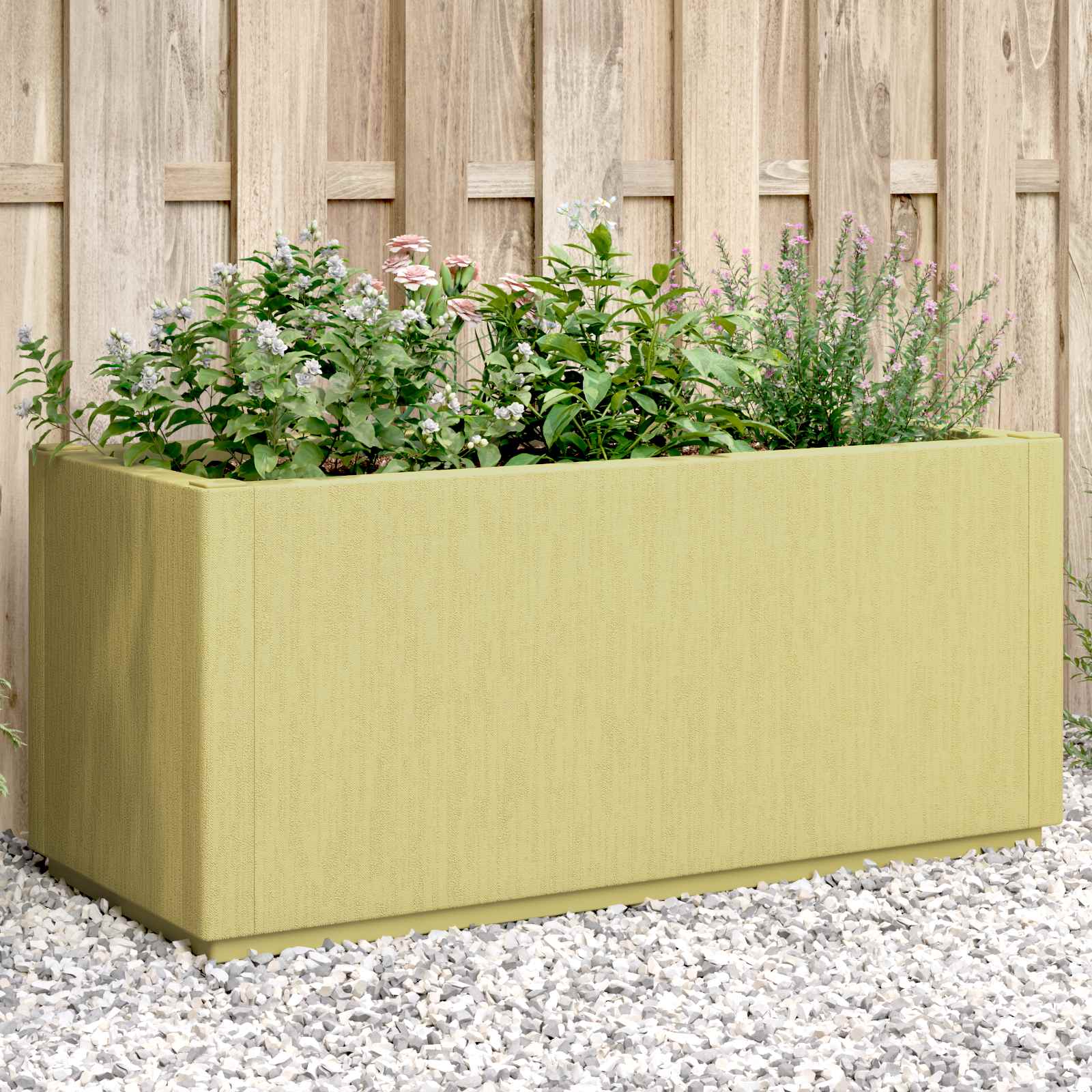 Tuinbloembak Groen 80 x 36 x 35 cm Polypropyleen