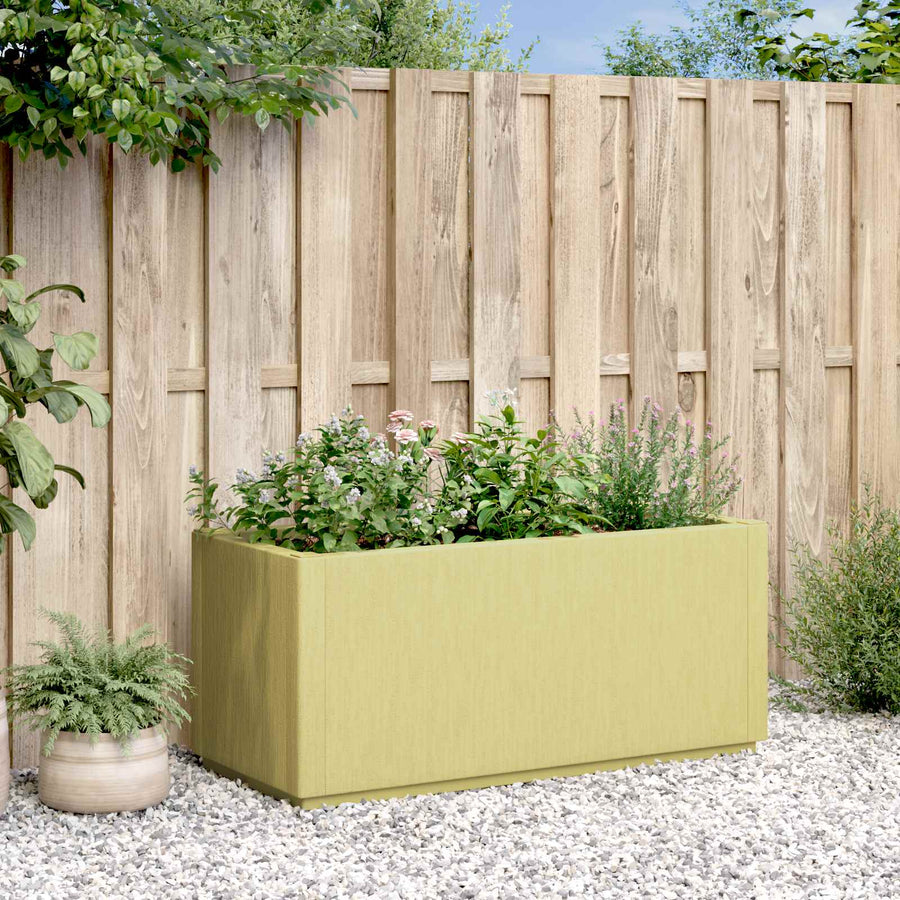 Tuinbloembak Groen 80 x 36 x 35 cm Polypropyleen