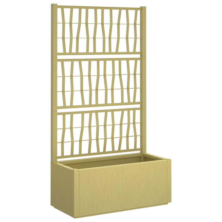 Tuindruppel met Trellis Groen 80 x 36 x 140 cm PP