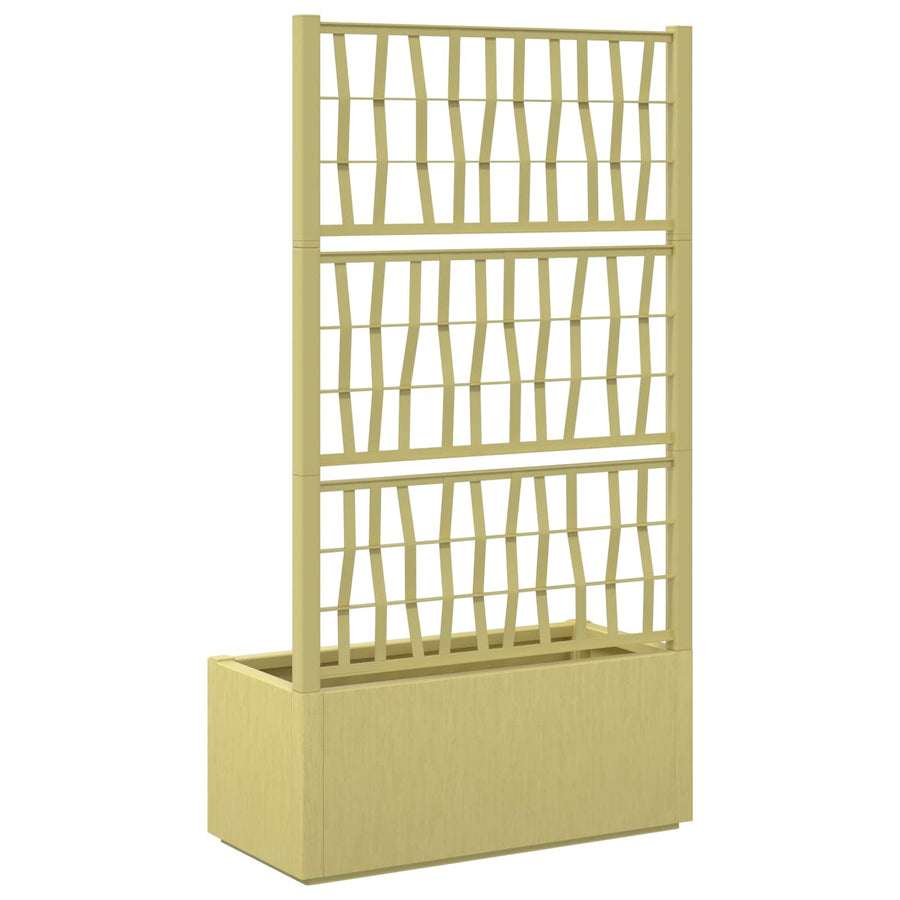 Tuindruppel met Trellis Groen 80 x 36 x 140 cm PP