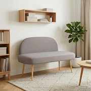 Bank 110x60x76 cm taupe polyester