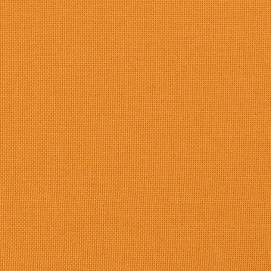 Beklede bank met rugleuning Donkergeel 110 x 60 x 76 cm