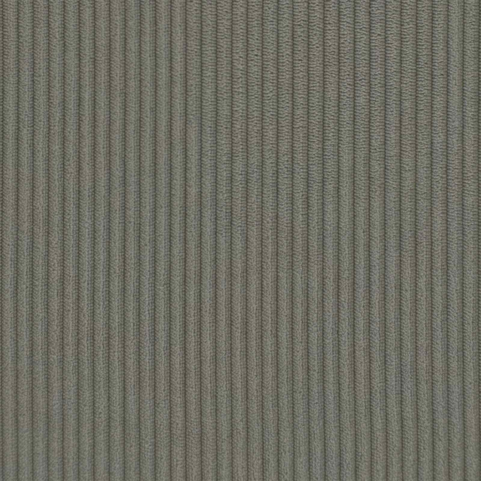Beklede bank met rugleuning Lichtgrijs 110 x 60 x 76 cm