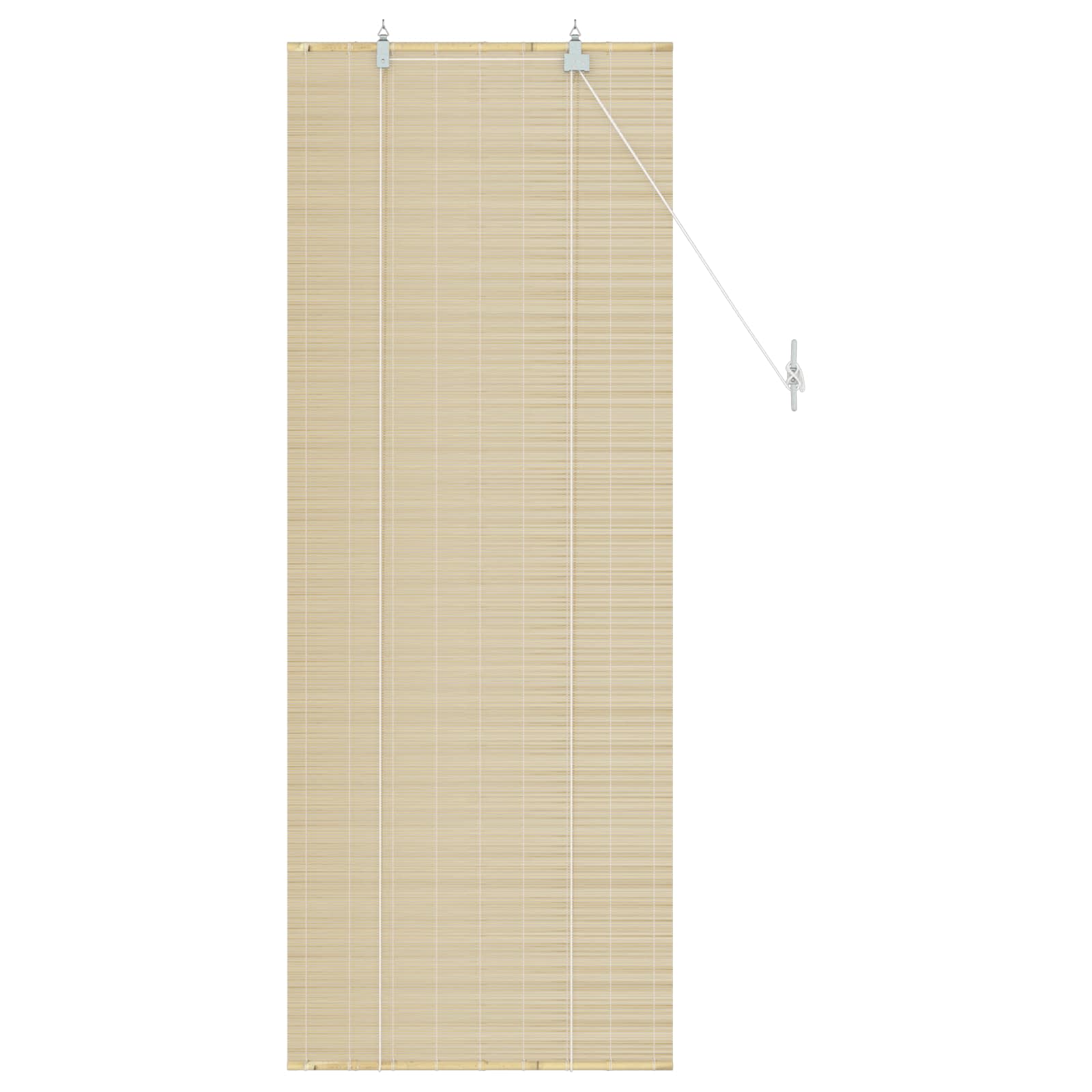 Rolgordijn Naturel 40 x 160 cm Bamboe