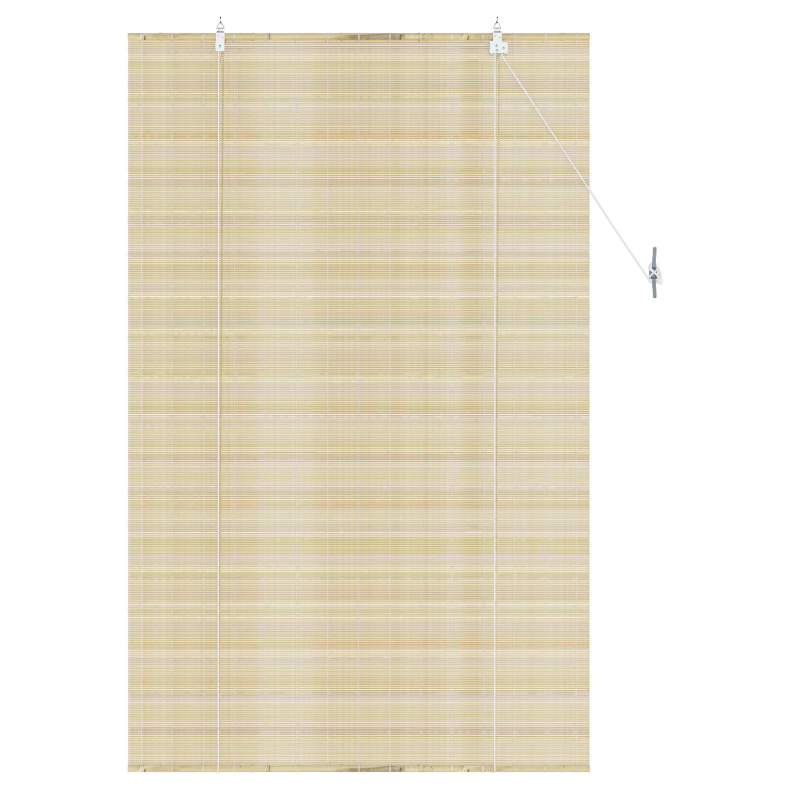 Rolgordijn Naturel 90 x 160 cm Bamboe
