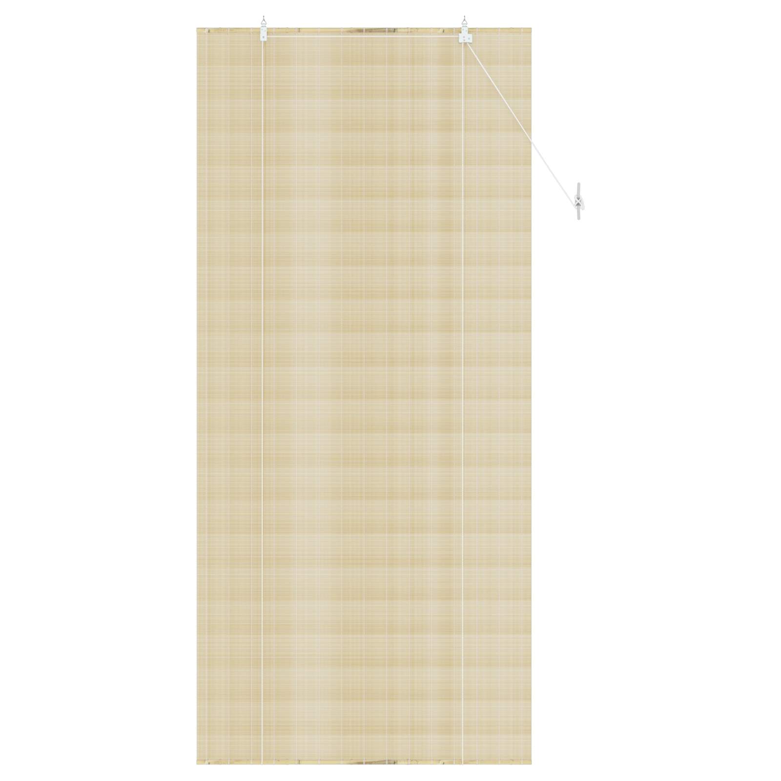 Rolgordijn Naturel 90 x 220 cm Bamboe