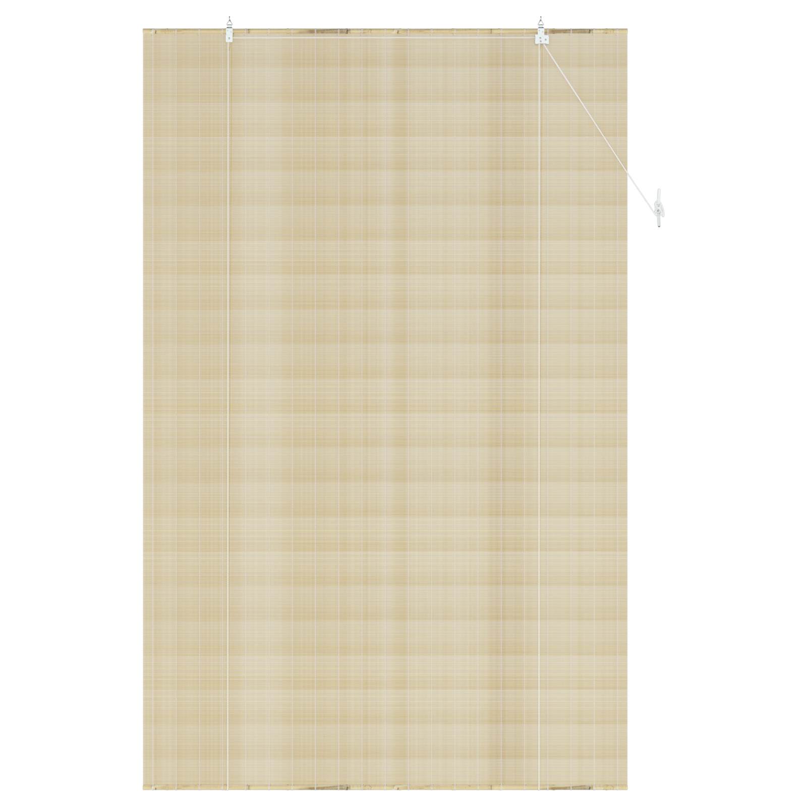 Rolgordijn Naturel 160 x 220 cm Bamboe