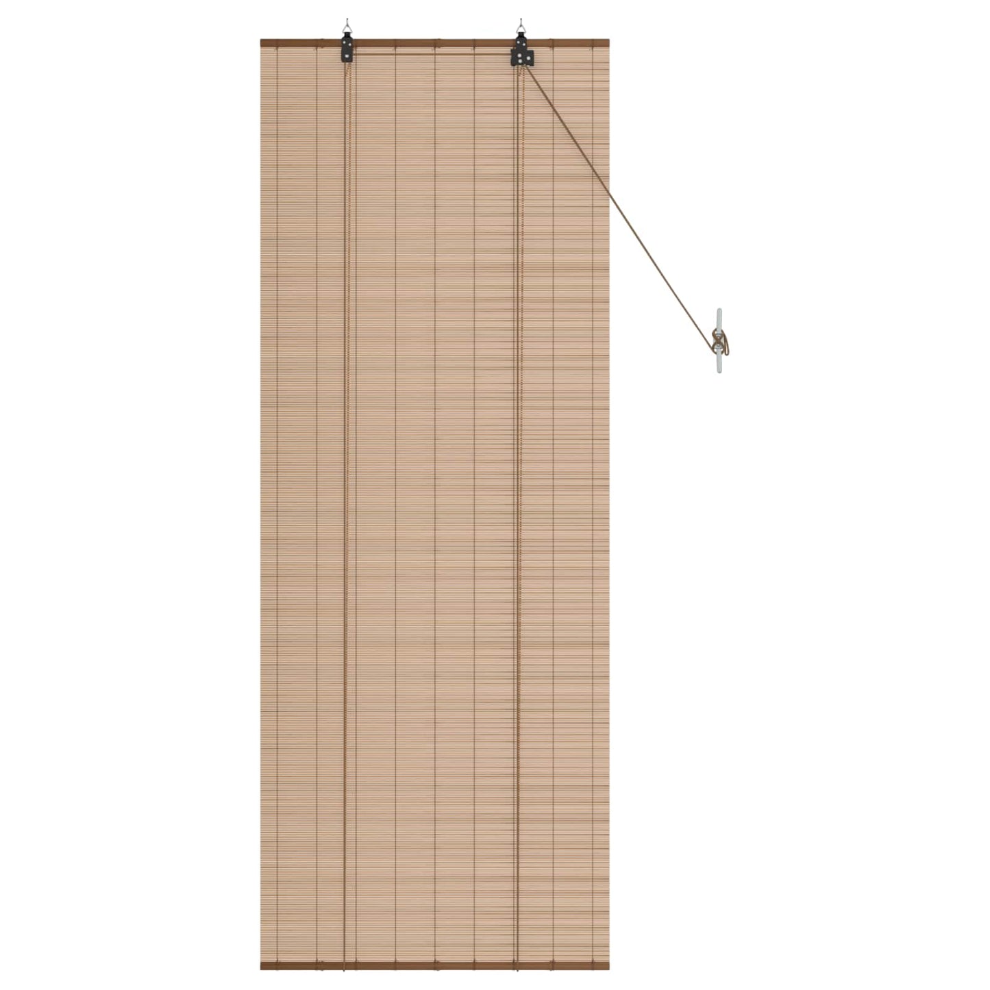 Rolgordijn Bruin 40 x 160 cm Bamboe