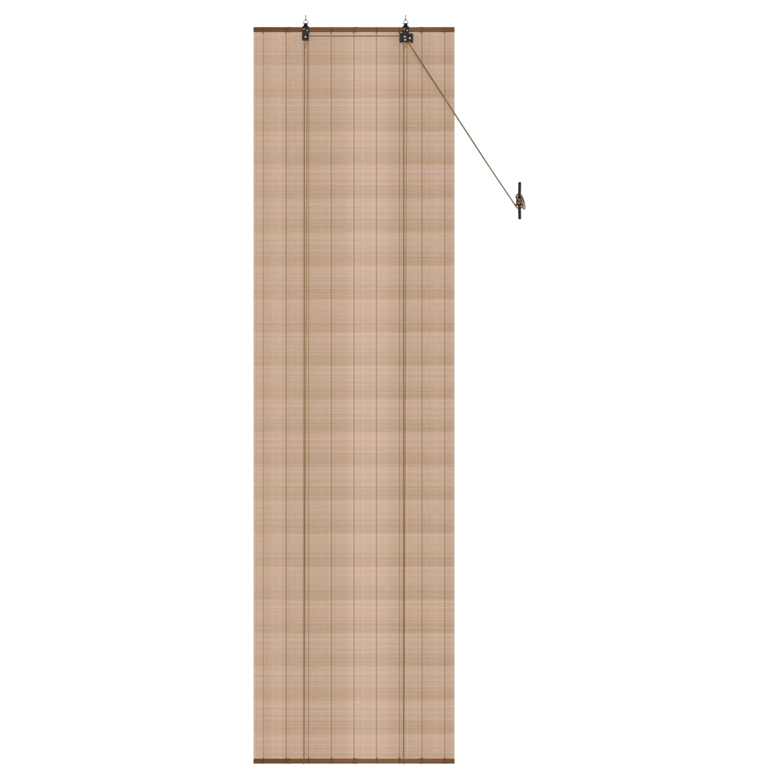 Rolgordijn Bruin 50 x 220 cm Bamboe