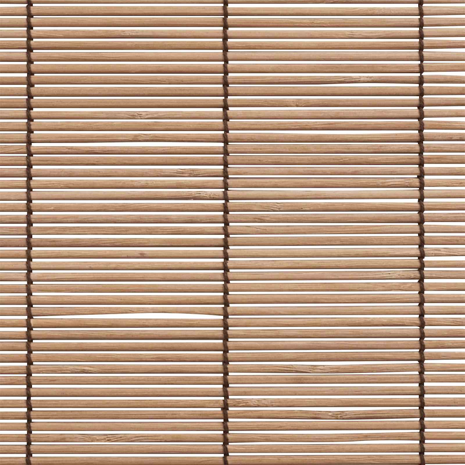 Rolgordijn Bruin 110 x 220 cm Bamboe