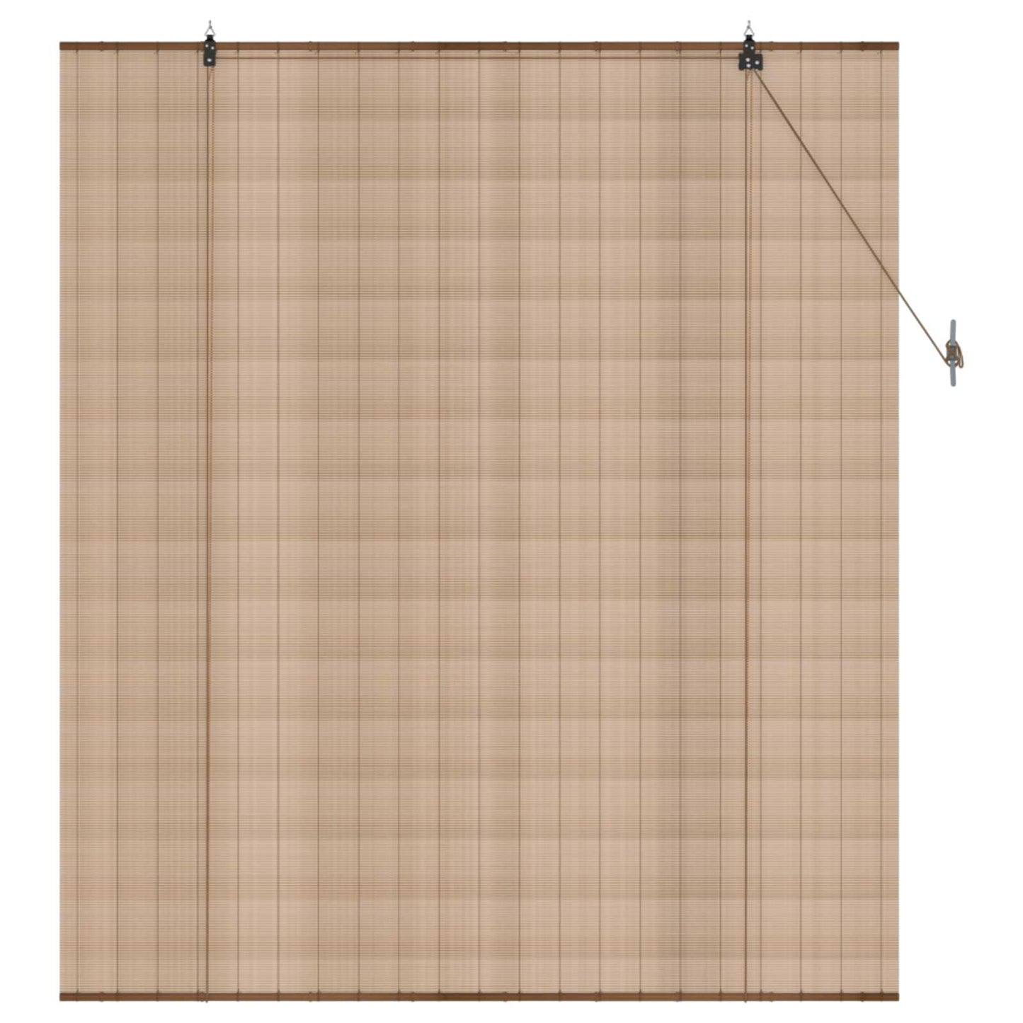 Rolgordijn Bruin 130 x 160 cm Bamboe