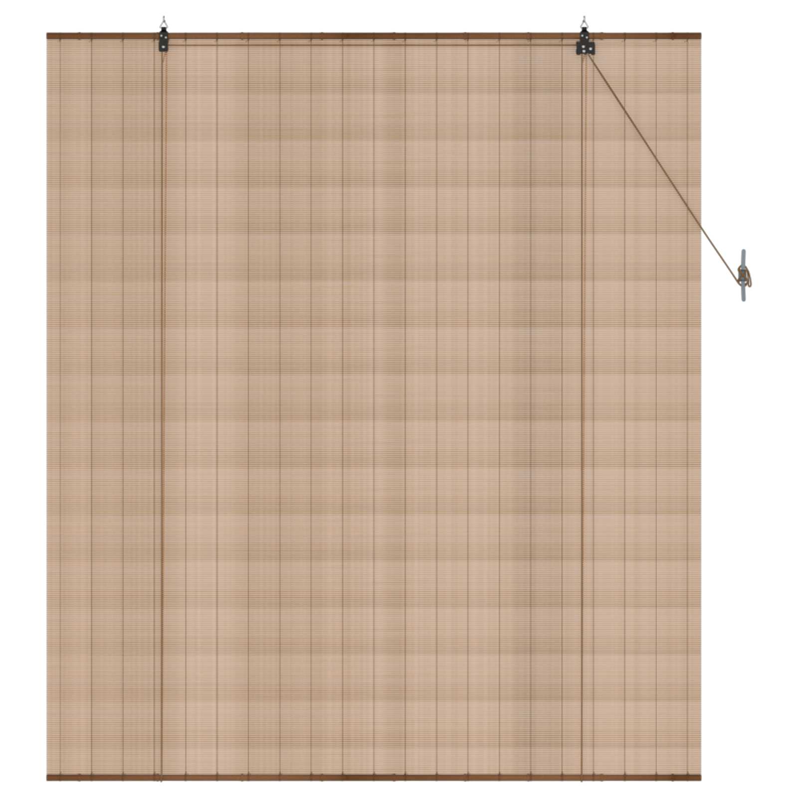 Rolgordijn Bruin 130 x 160 cm Bamboe