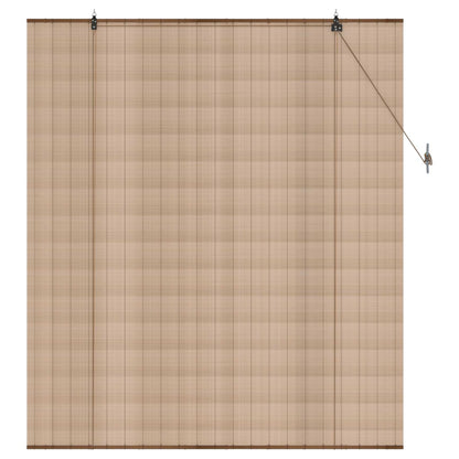 Rolgordijn Bruin 130 x 160 cm Bamboe