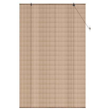 Rolgordijn Bruin 130 x 220 cm Bamboe