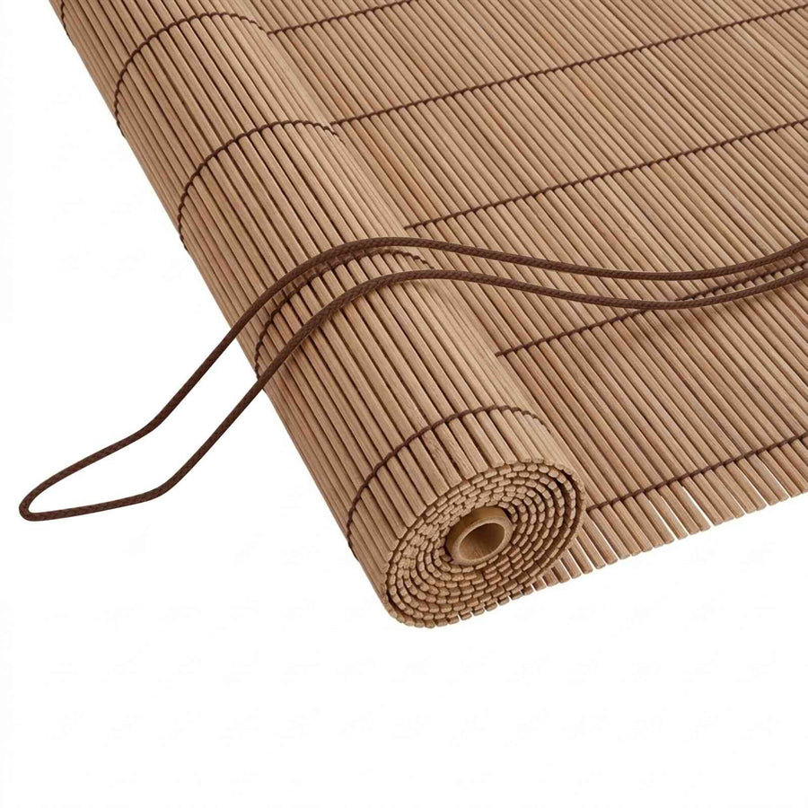 Rolgordijn Bruin 160 x 220 cm Bamboe