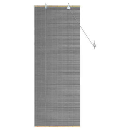 Rolgordijn Grijs 50 x 160 cm Bamboe
