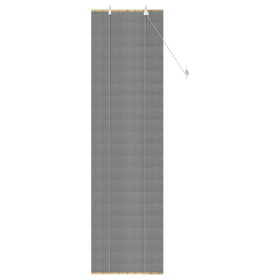 Rolgordijn Grijs 50 x 220 cm Bamboe