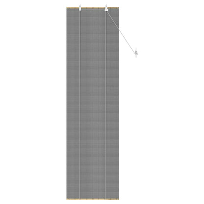 Rolgordijn Grijs 60 x 220 cm Bamboe