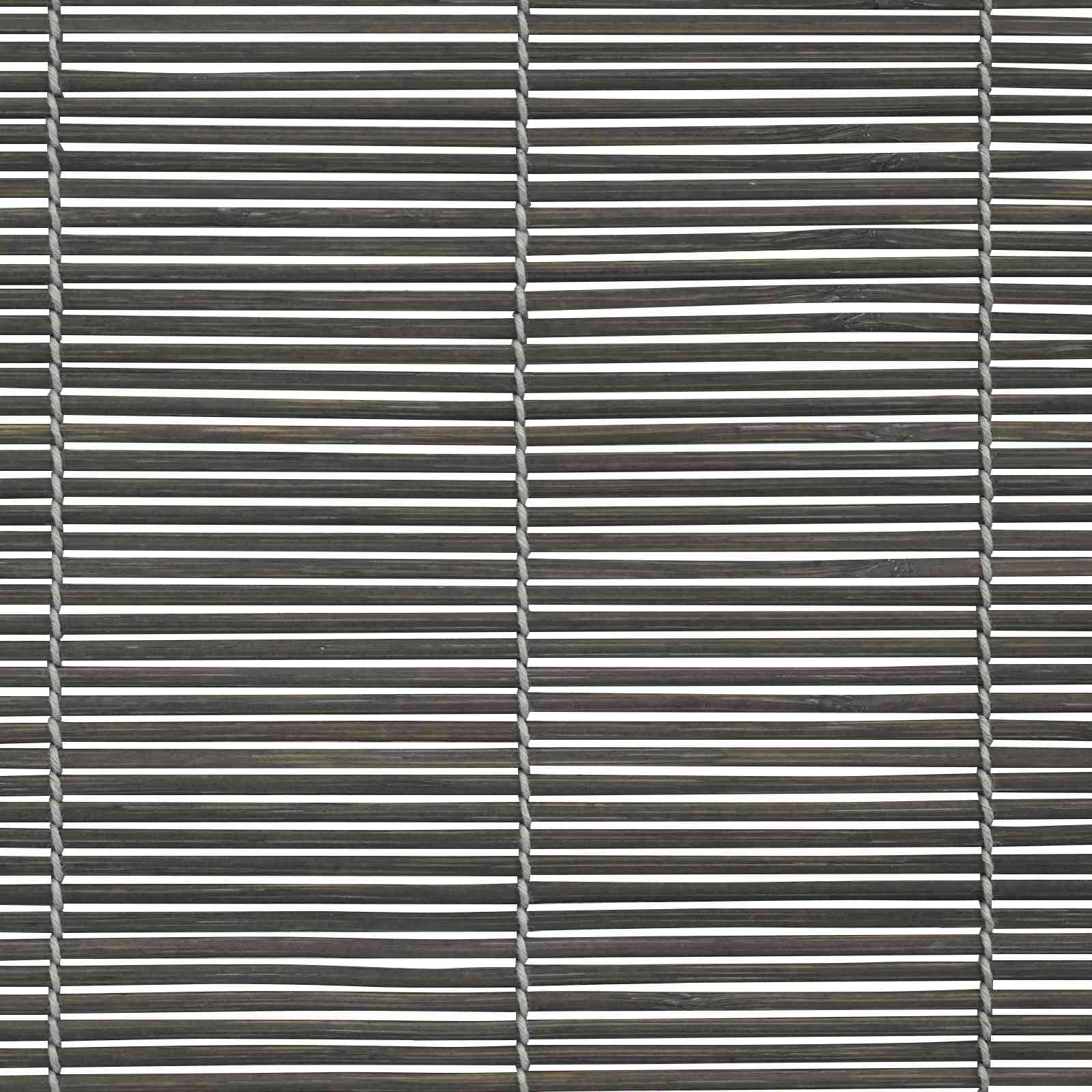 Rolgordijn Grijs 80 x 220 cm Bamboe