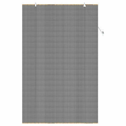 Rolgordijn Grijs 130 x 220 cm Bamboe