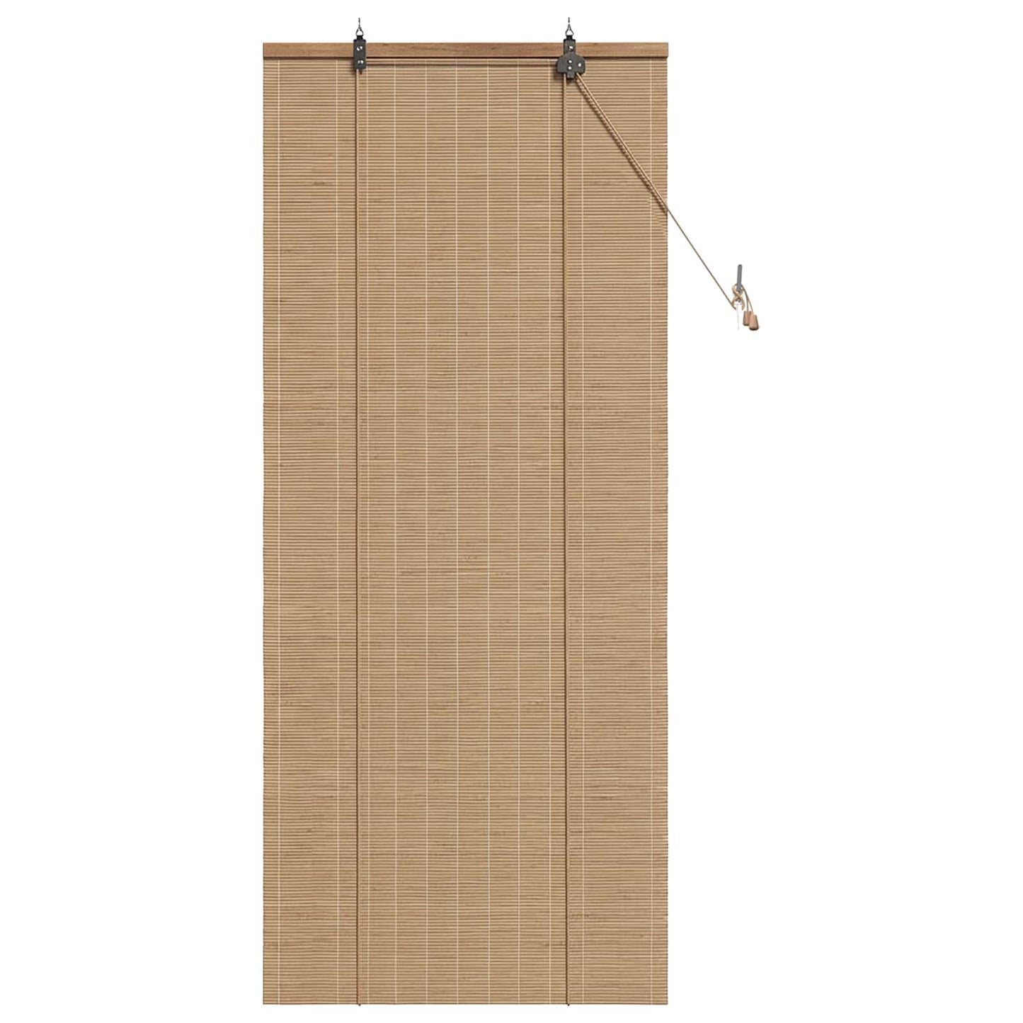 Rolgordijn Bruin 70 x 160 cm Bamboe