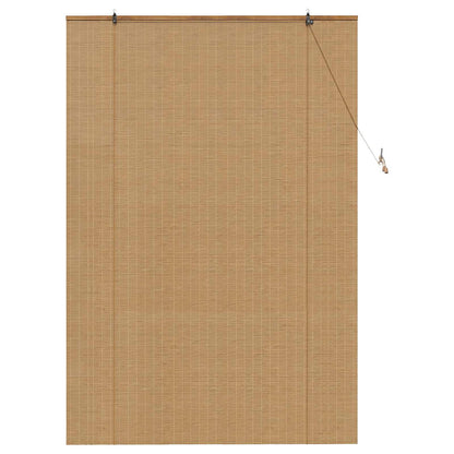 Rolgordijn Bruin 130 x 220 cm Bamboe