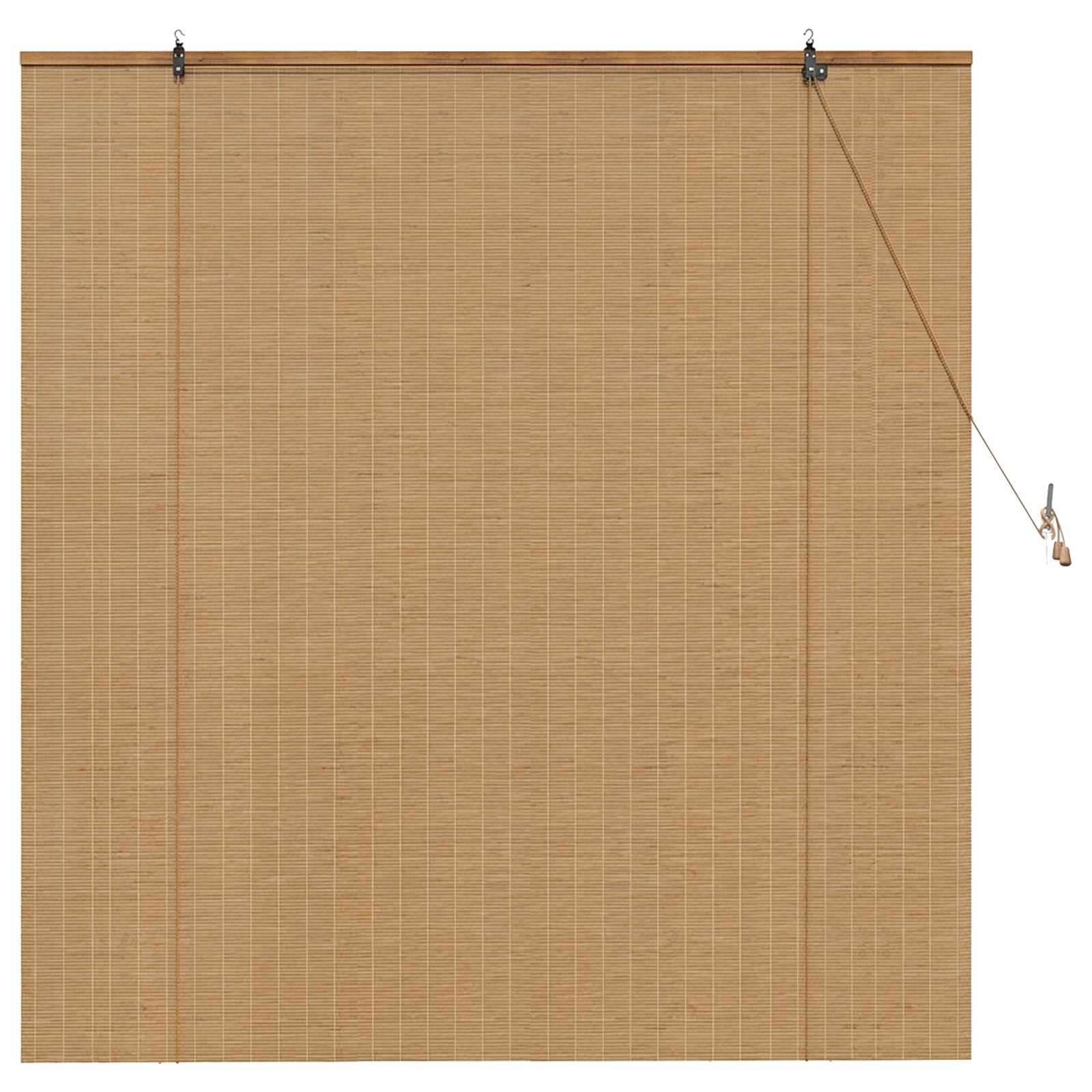 Rolgordijn Bruin 160 x 160 cm Bamboe