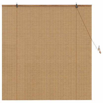 Rolgordijn Bruin 160 x 160 cm Bamboe