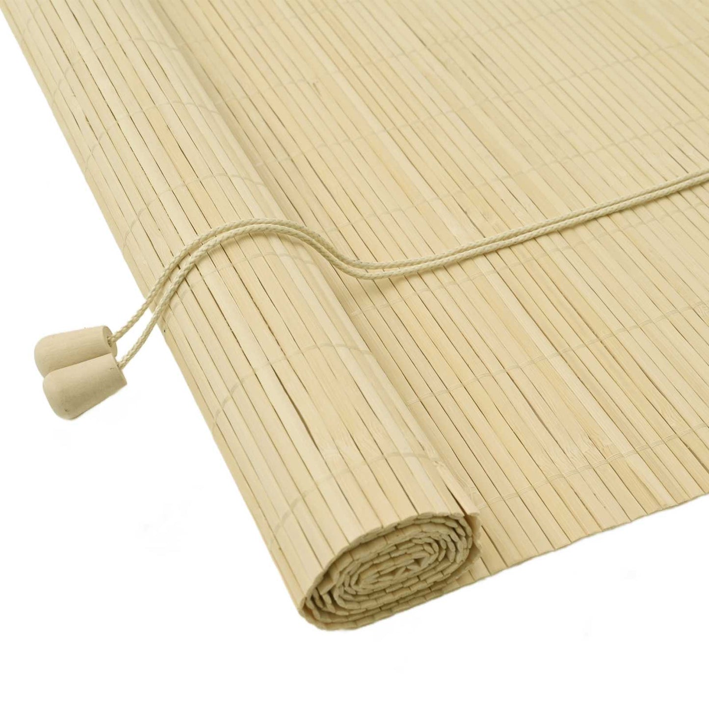 Rolgordijn Naturel 40 x 220 cm Bamboe