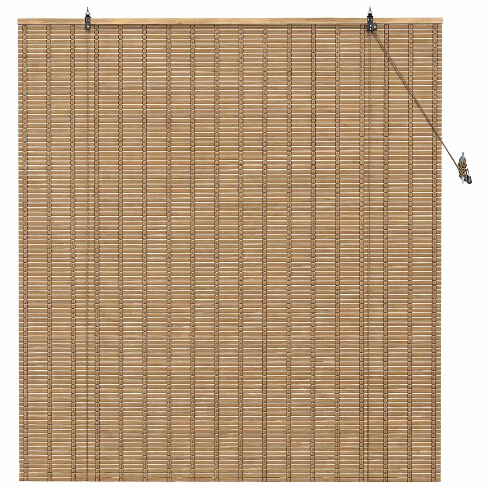 Rolgordijn Natuur 130 x 160 cm Bamboe