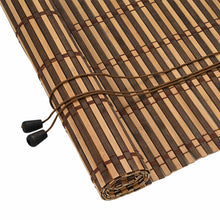 Rolgordijn Bruin 40 x 160 cm Bamboe