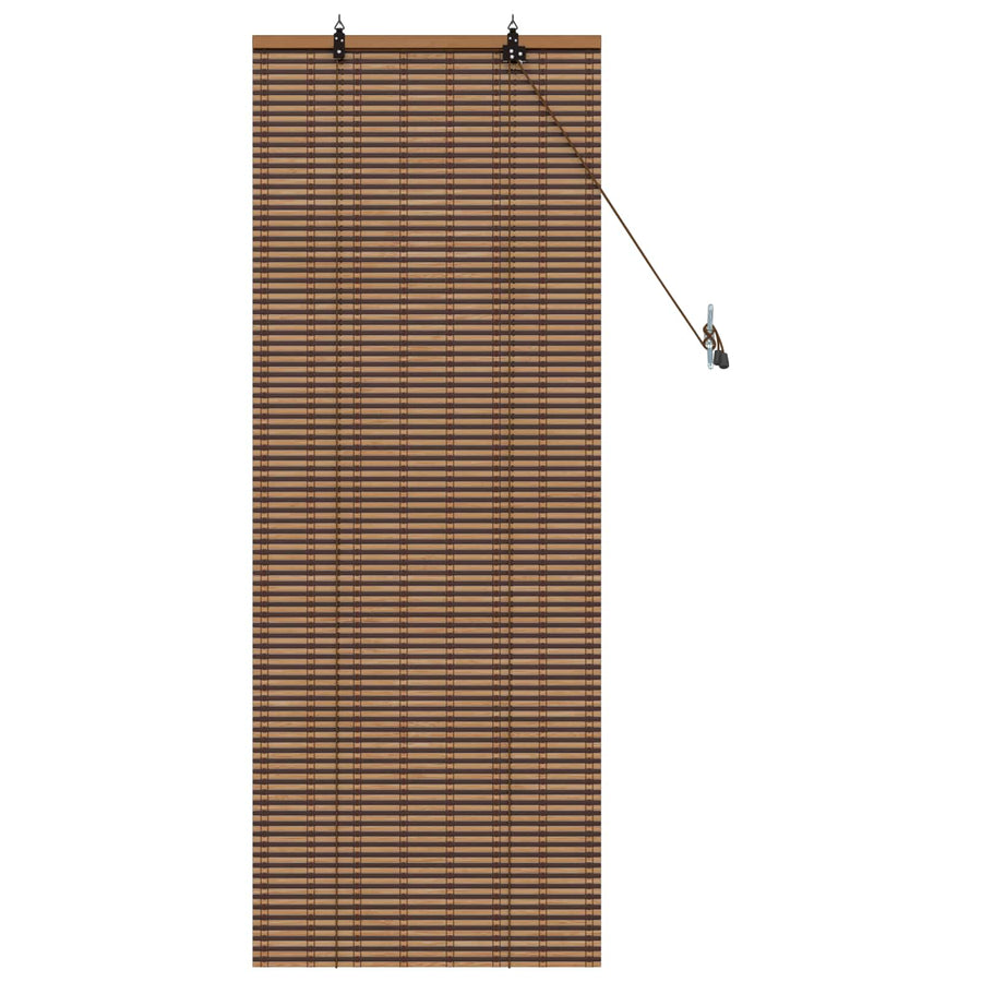 Rolgordijn Bruin 50 x 160 cm Bamboe