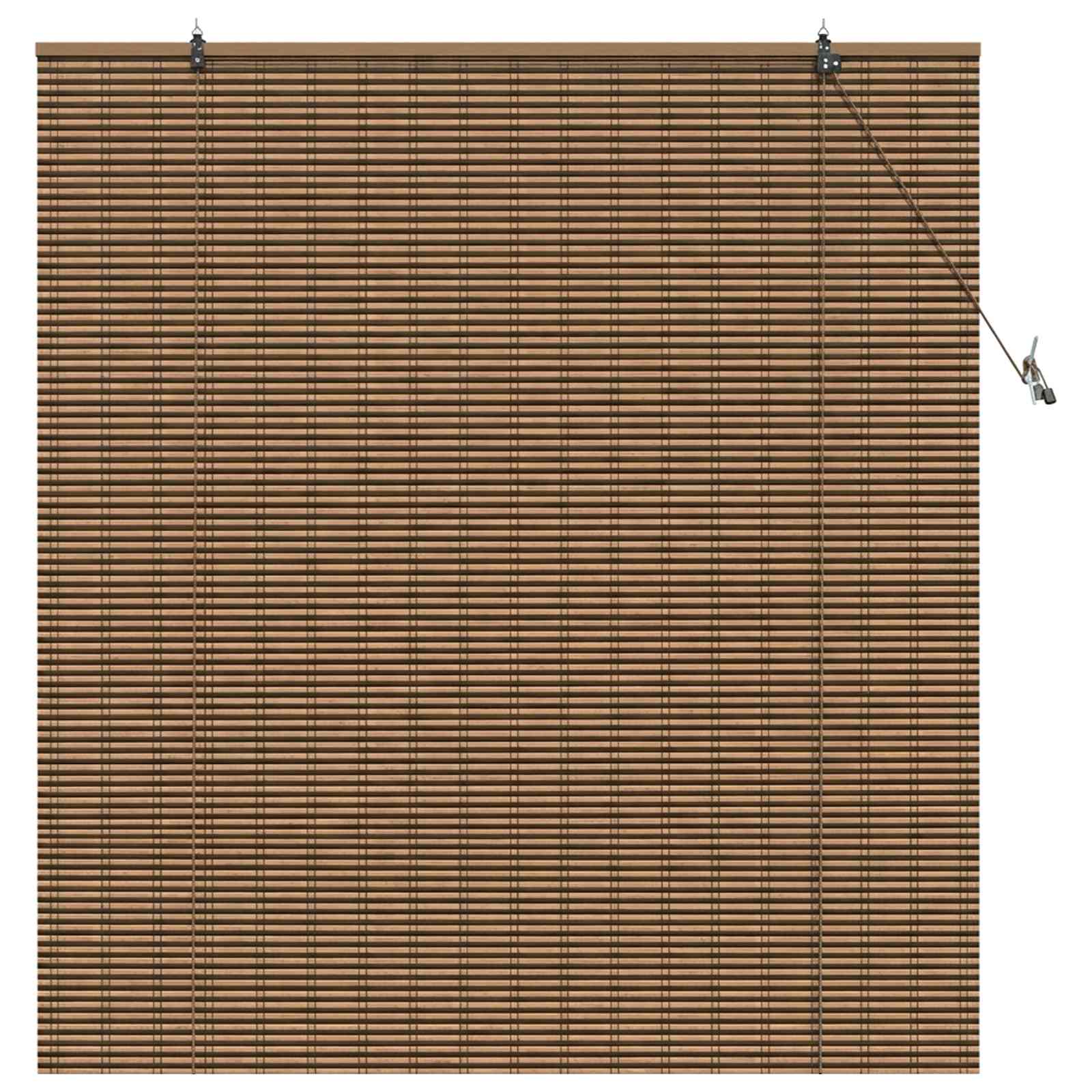 Rolgordijn Bruin 130 x 160 cm Bamboe